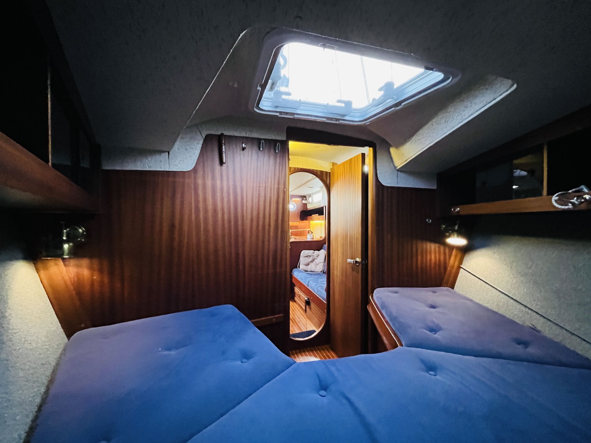 Camarote de proa en V